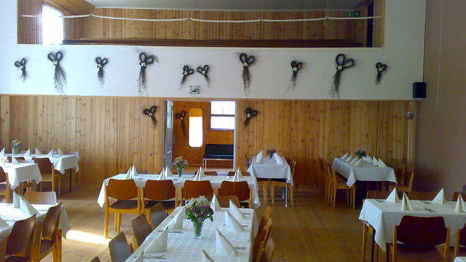 Kuokkalammin seurojentalo sisäkuva